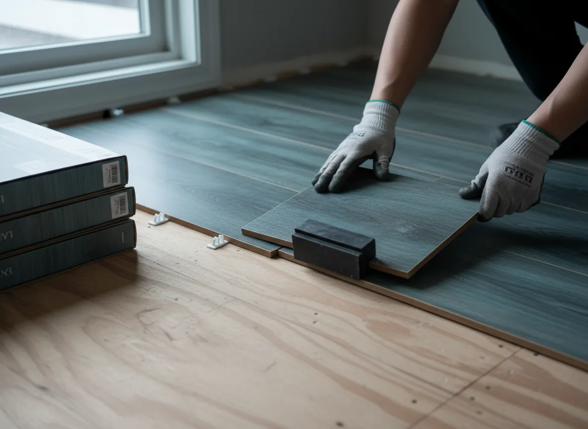 Luxury Vinyl Plank Installation company in Caddo, TX